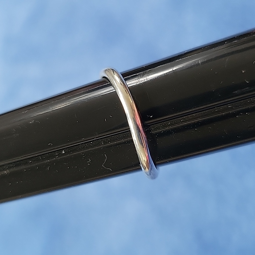 Sterling Silver Dolphin Tail Ring - Picture 6 of 6